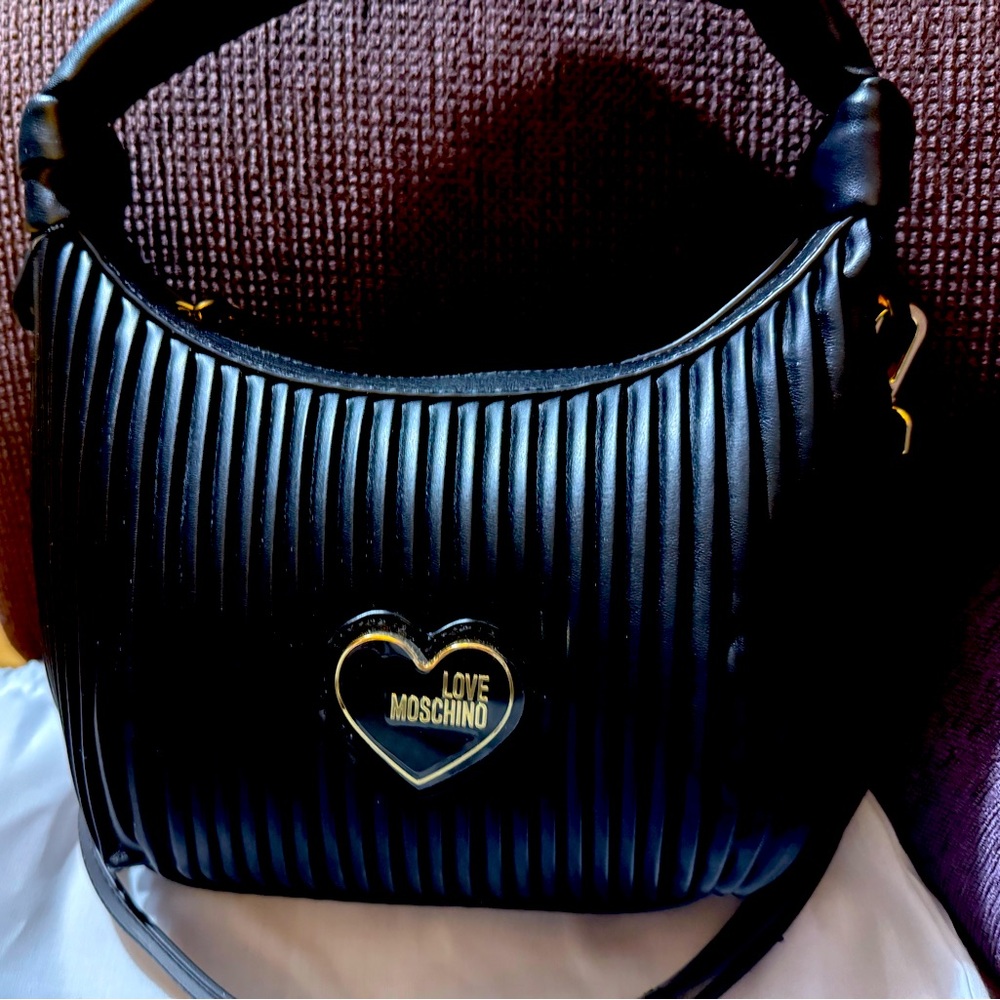 Love Moschino Black Shoulder Bag